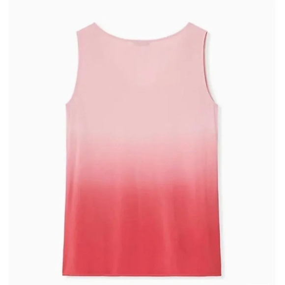 Torrid RED DIP-DYE CHALLIS TANK - Picture 2 of 6